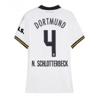 Borussia Dortmund Nico Schlotterbeck #4 Tredjeställ Dam 2024-25 Kortärmad